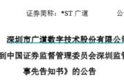长兄为夫顶格重罚！*ST广道实控人被终身市场禁入